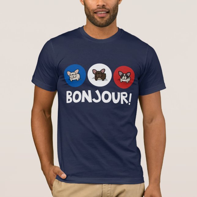 Bonjour! T Shirt (Framsida)