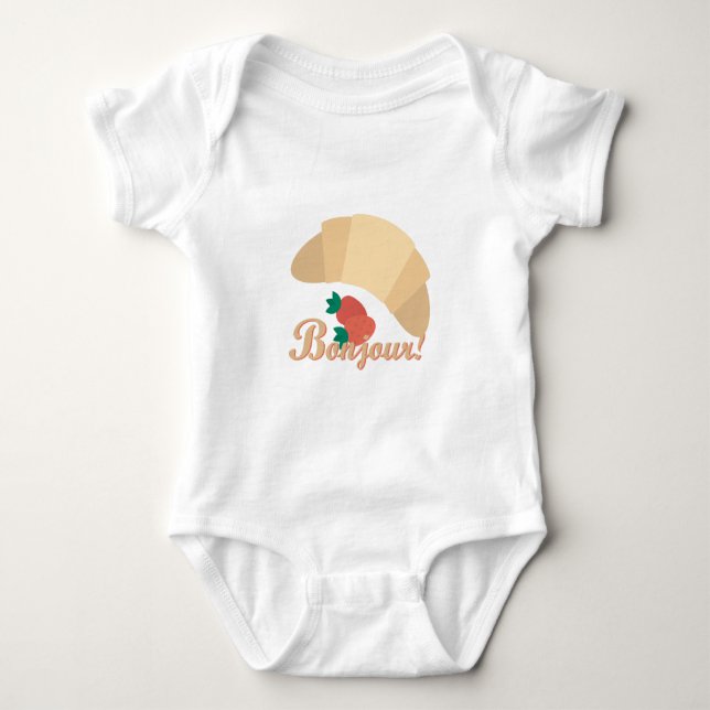 Bonjour T Shirt (Framsida)