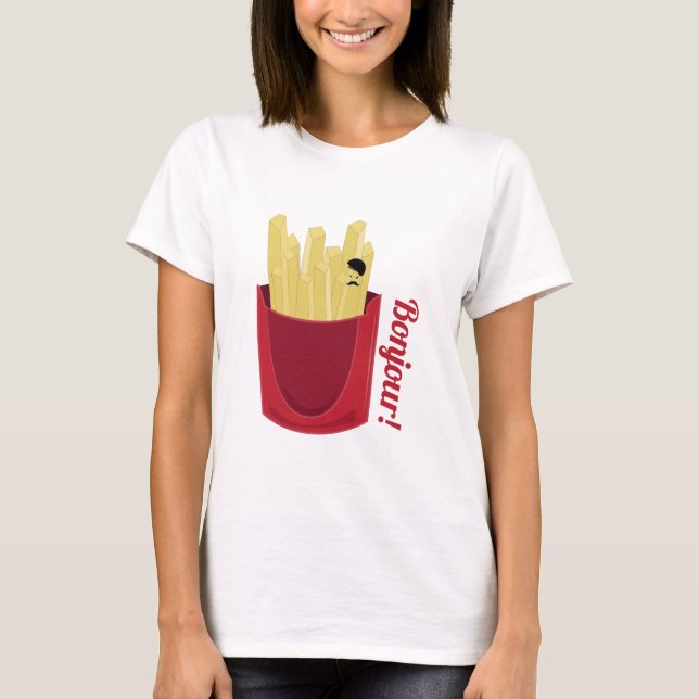Bonjour T-shirt (Framsida)