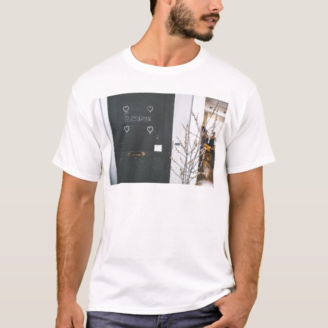 bonjour t shirt (Framsida)