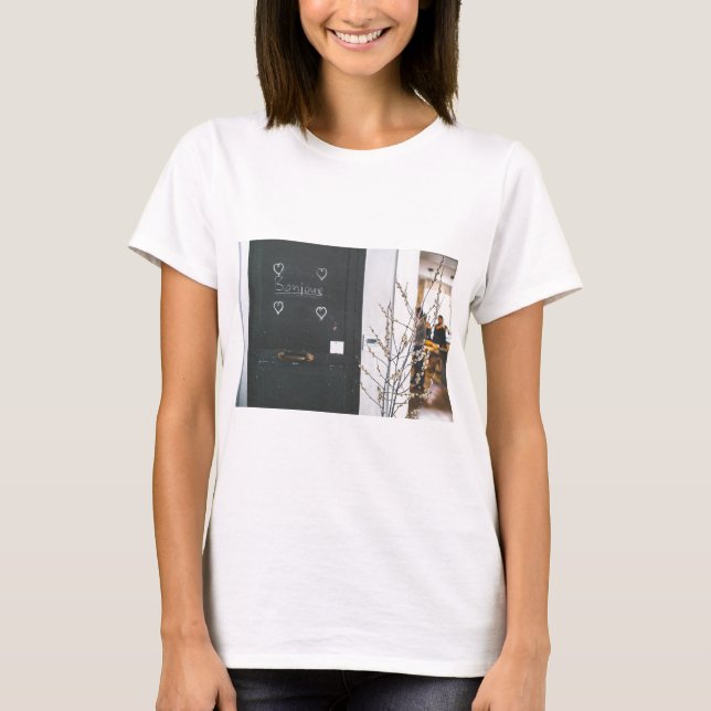 bonjour tee shirt (Framsida)