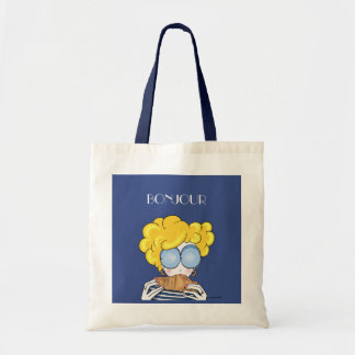 Bonjour Tote Bag Tygkasse
