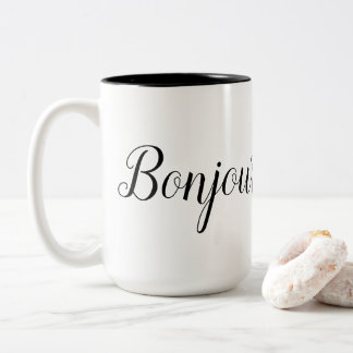 Bonjour Två-Tonad Mugg