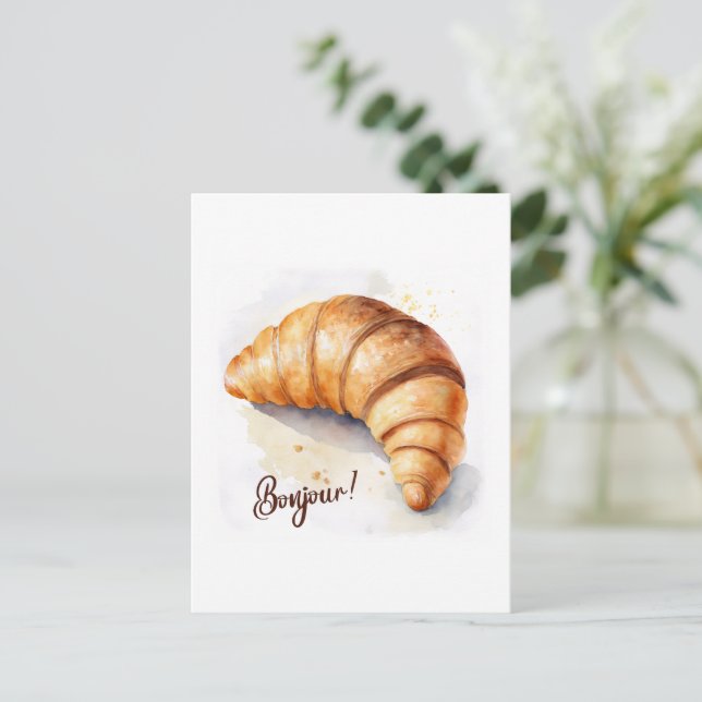 Bonjour! Vykort (Stående Fram)