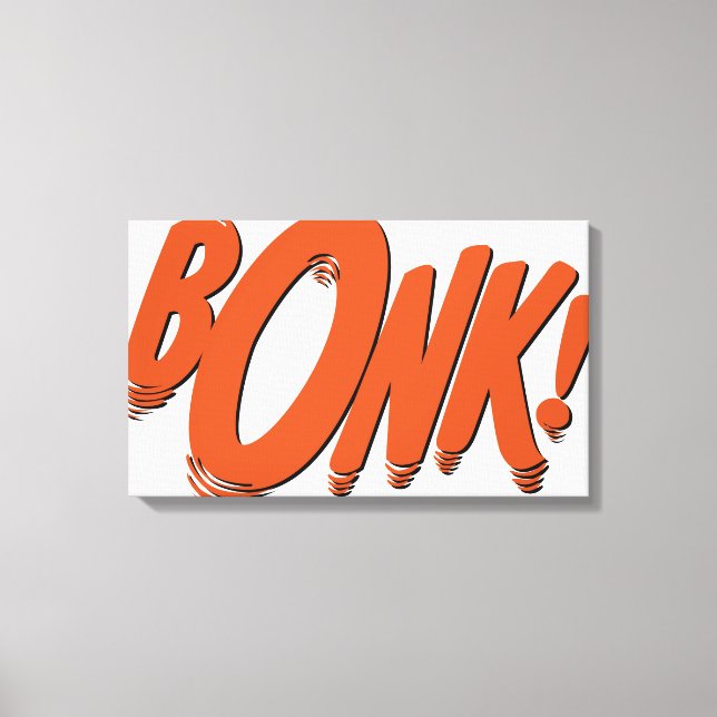 BONK! CANVASTRYCK (Framsida)