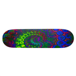 Bonkers 3D Fractal Mini Skateboard Bräda 18,5 Cm