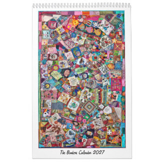 Bonkers Quilt Minnesskalender 2027 Kalender
