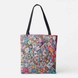 Bonkers Tote Medium Tygkasse