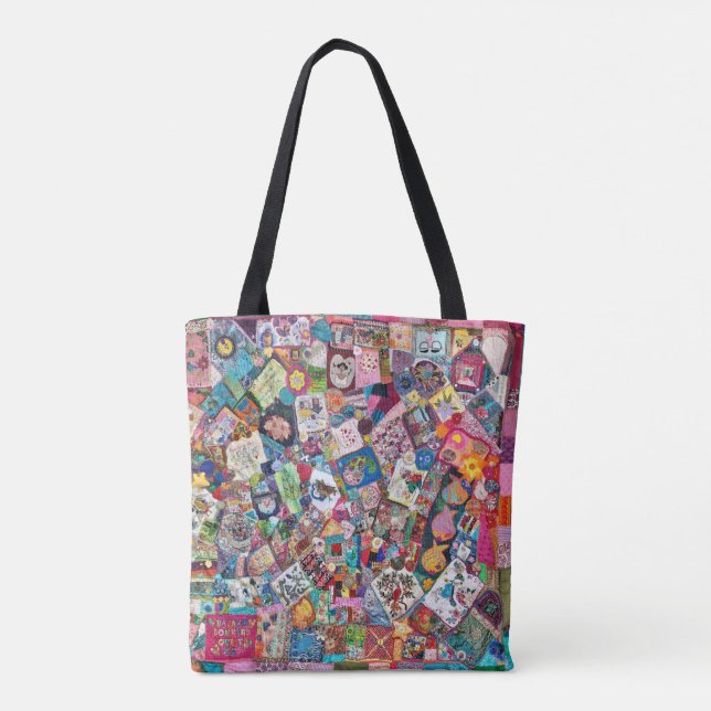 Bonkers Tote Medium Tygkasse (Baksida)