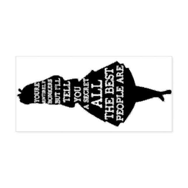 "Bonkers-TWO" Självfärgande Stämpel (Design)