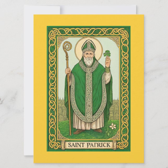 Bönkort för Saint Patrick (Framsida)