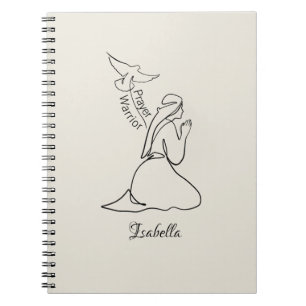 Bönkrigare Design & Anpassa Namn Anteckningsbok