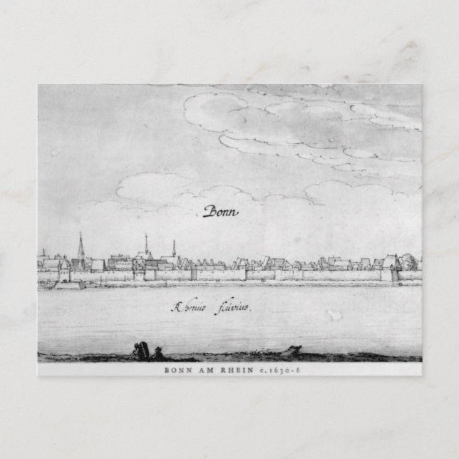 Bonn c.1630-36 vykort (Framsida)