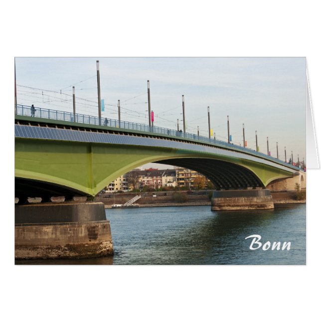 Bonn Card Hälsningskort (Framsidan Horizontal)