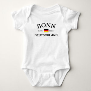 Bonn Deutschland Koordinates German T Shirt