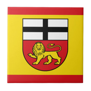 Bonn flagga stad tyskland symbol emblem löv kakelplatta