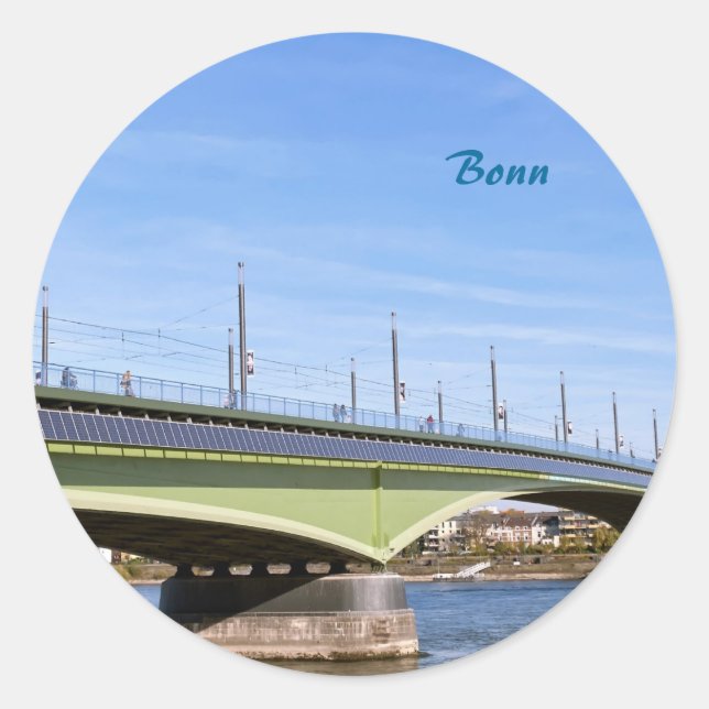 Bonn Runt Klistermärke (Framsida)