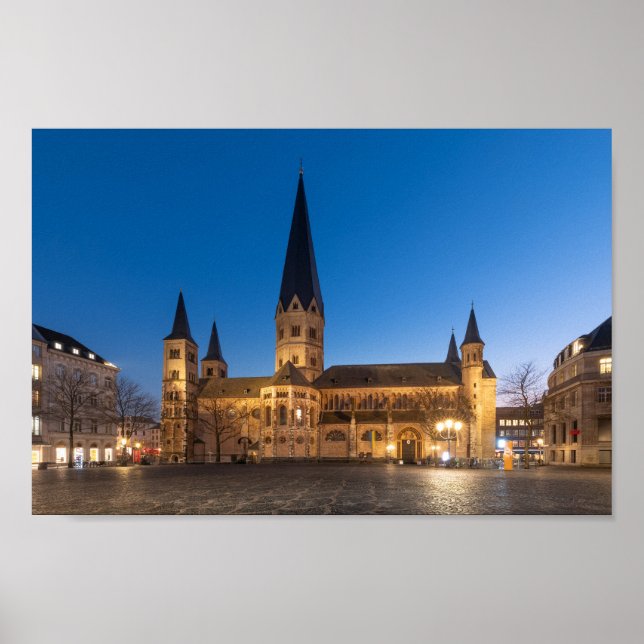 Bonn Tyskland Poster (Framsidan)