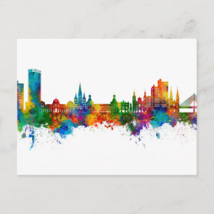 Bonn Tyskland Skyline Vykort