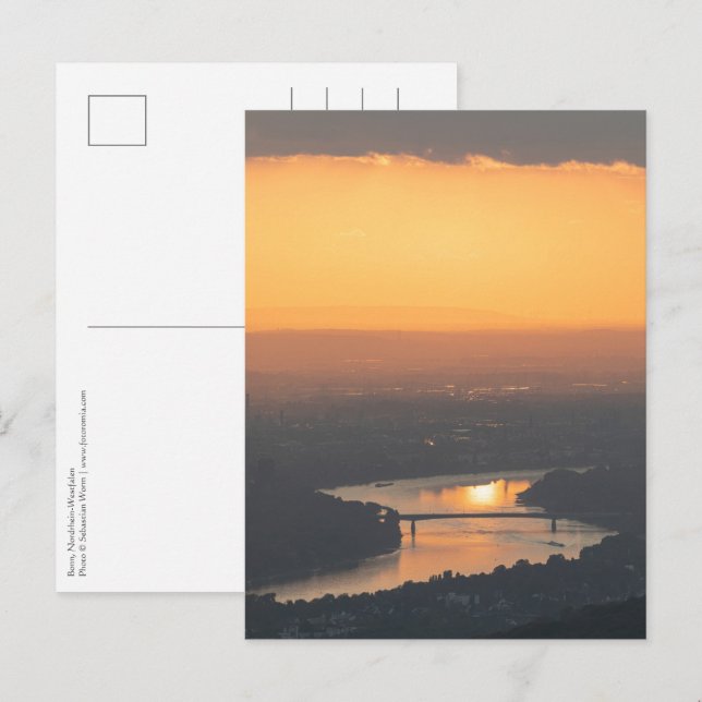 Bonn Tyskland Vykort (Fram/baksida)