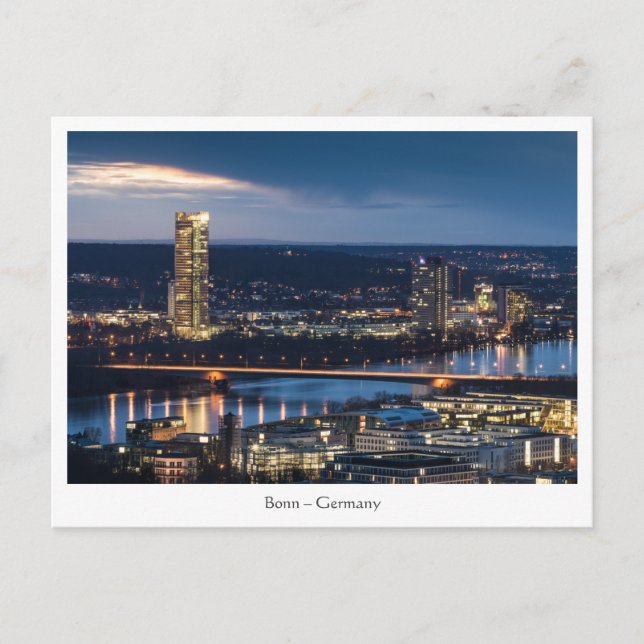 Bonn Tysklant vykort (Framsida)