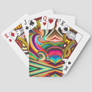 Bonnaroo abstrakt art casinokort