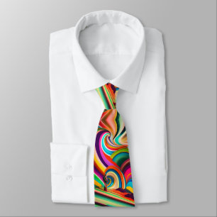 Bonnaroo Abstrakt Konst Slip Färgrik Modern Slips
