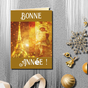 Bonne année de Paris Kort