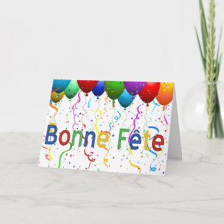 Bonne Fête Kort