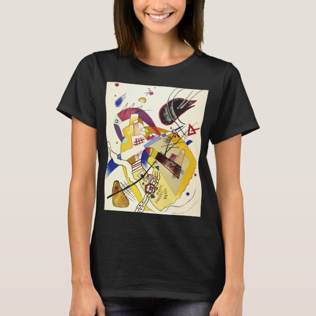 Bonne humeur, 1923 av Wassily Kandinsky T Shirt (Framsida)