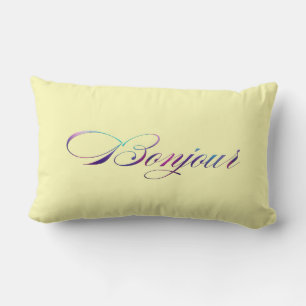 Bonne Nuit / Bonjour Lumbar Pillow Lumbarkudde