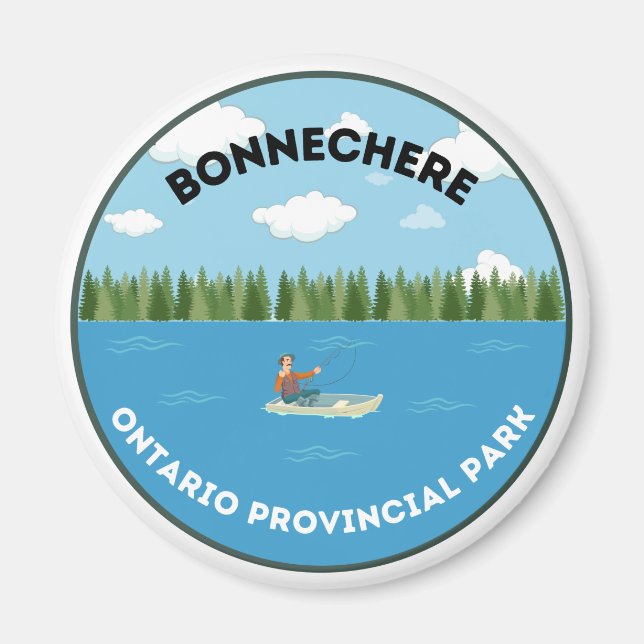 Bonnechere Ontario ProvinsPark Magnet (Framsidan)