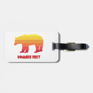 Bonners Ferry Idaho Rainbow Bear Bagagebricka
