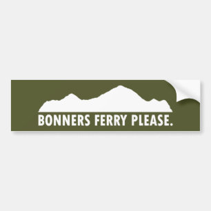 Bonners Ferry Idaho Snälla Bildekal