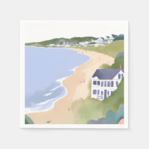 Bonnet Shores | Vattenfärgskonst från Rhode Island