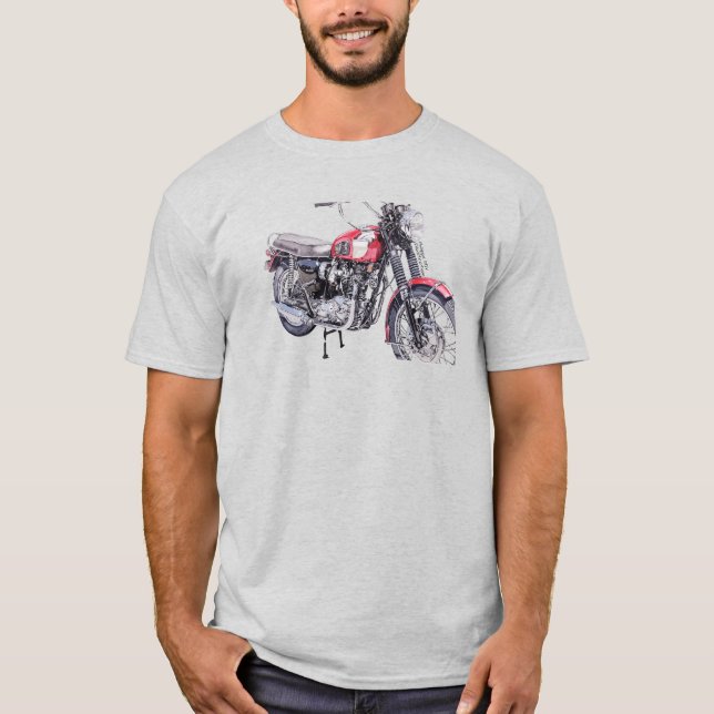 Bonneville 70 t shirt (Framsida)