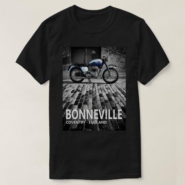 Bonneville om Cobbles T Shirt (Design framsida)
