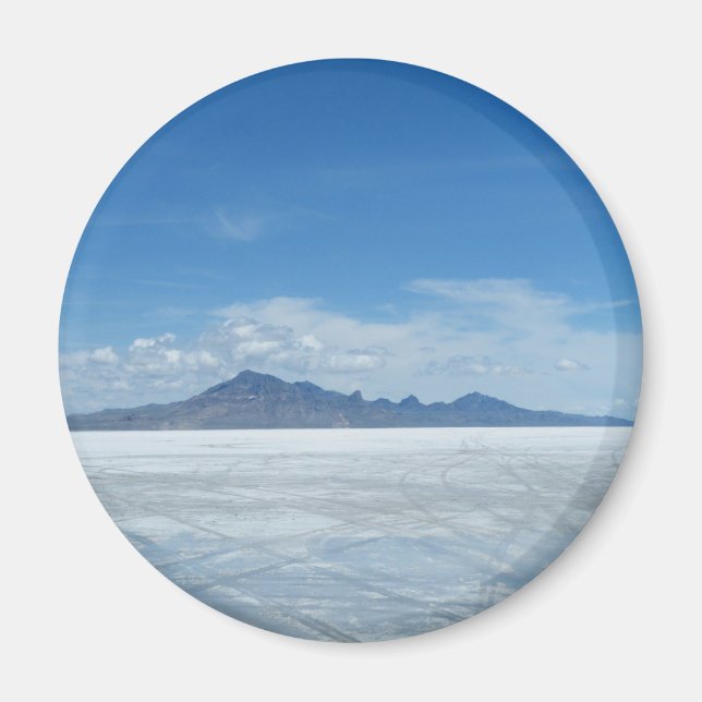 Bonneville Salt Flats Magnet (Framsidan)