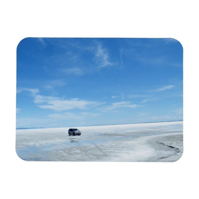 Bonneville Salt Flats Magnet (Horisontell)