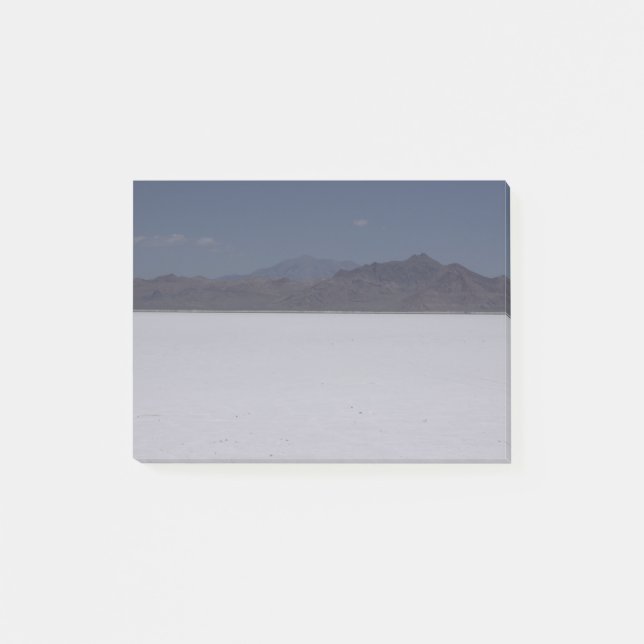 Bonneville Salt Flats Post-it Block (Framsida)