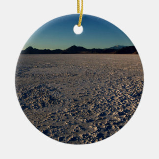 Bonneville Salt Flats, Utah Julgransprydnad Keramik