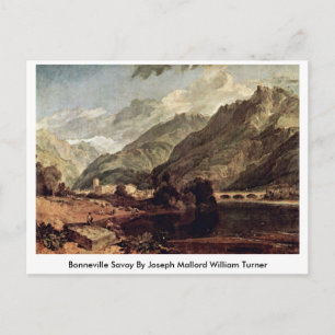 Bonneville Savoy av Joseph Mallord William Turner Vykort