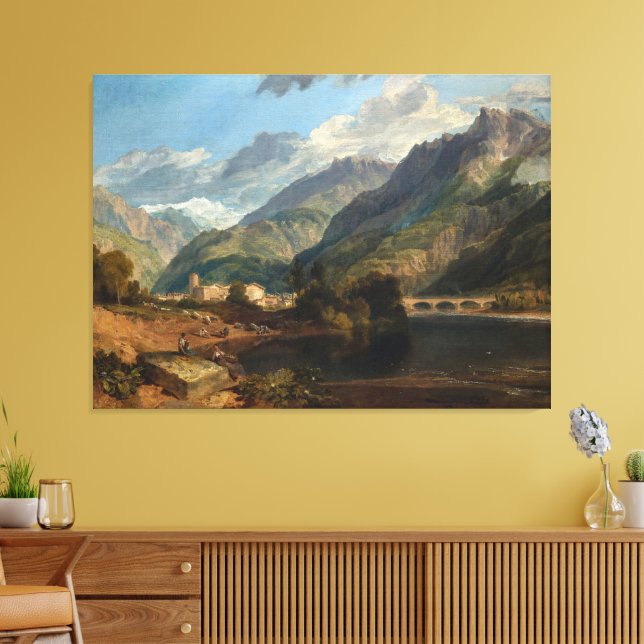 Bonneville, Savoy Canvastryck (Insitu (Vardagsrum))