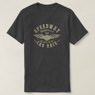 BONNEVILLE SPEEDWAY Retro Vintage T-Shirt