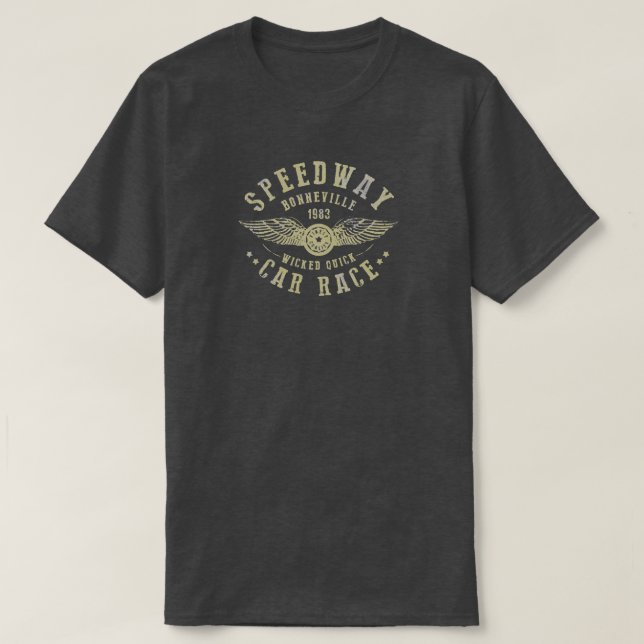 BONNEVILLE SPEEDWAY T-Shirt (Design framsida)