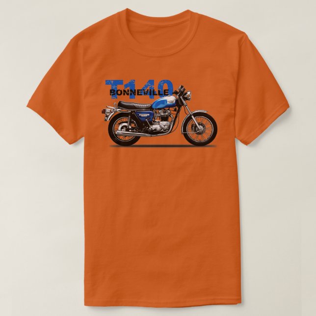 Bonneville T140 1979 T Shirt (Design framsida)