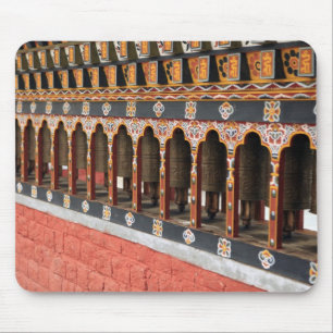 Bönnhjulet på det centrala torget i Thimphu Musmatta