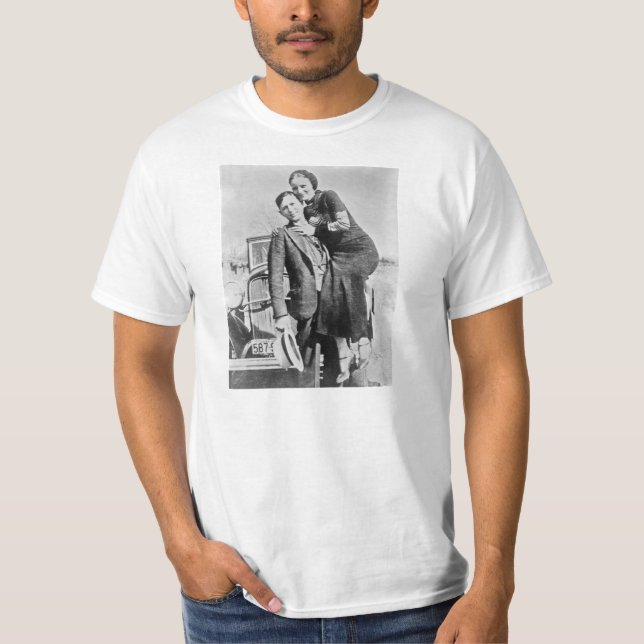 Bonnie älskare och Clyde Tröja (Framsida)