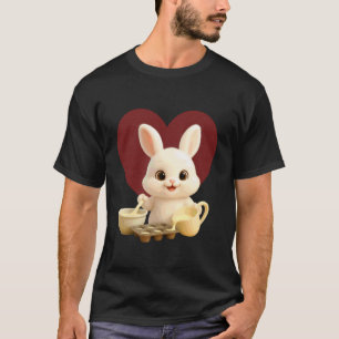 Bonnie Baking Favoritkakor, Söta Fluffiga Kaniner T Shirt