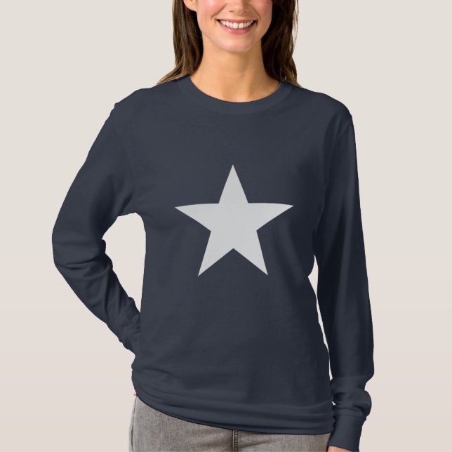 Bonnie blått tee (Framsida)